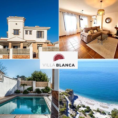 Villa Blanca - Piscina De Sal, Playa 15Mn, Sierra Vélez de Benaudalla Εξωτερικό φωτογραφία